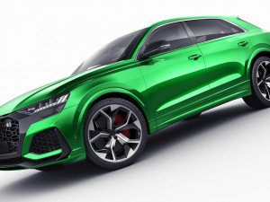 audi rs q8 2020 3Dモデル