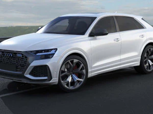 audi rs q8 2020 3D Model