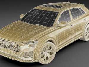 audi rs q8 2020 3Dモデル