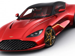 aston martin dbs gt zagato 2020 3D Model