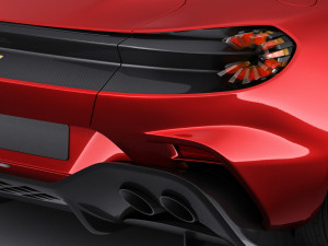aston martin dbs gt zagato 2020 3D-Modell