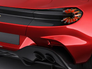 aston martin dbs gt zagato 2020 3D Model