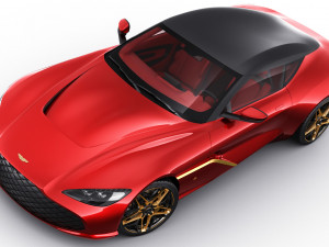aston martin dbs gt zagato 2020 3D-Modell