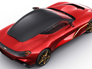 aston martin dbs gt zagato 2020 3D-Modell