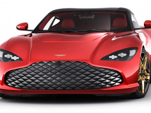 aston martin dbs gt zagato 2020 3D Model