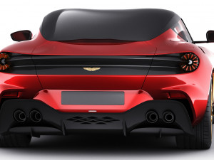 aston martin dbs gt zagato 2020 3D-Modell