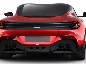 aston martin dbs gt zagato 2020 3D Model