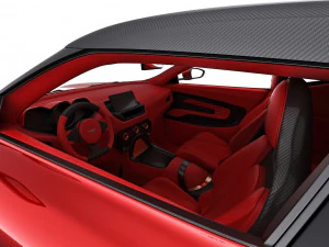 aston martin dbs gt zagato 2020 3D Model