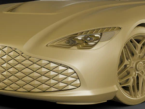 aston martin dbs gt zagato 2020 3D Model