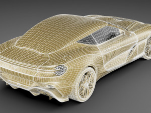 aston martin dbs gt zagato 2020 3D-Modell