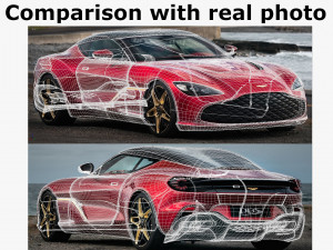 aston martin dbs gt zagato 2020 3D-Modell