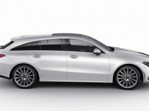 mercedes cla shooting break 2020 3D Model