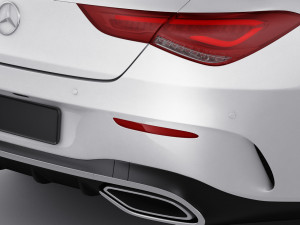 mercedes cla shooting break 2020 3D Model
