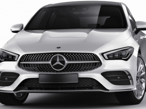 mercedes cla shooting break 2020 3D Model