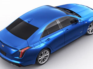 cadillac ct4-v 2020 3D Model