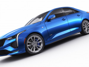 cadillac ct4-v 2020 Modèle 3D