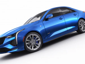 cadillac ct4-v 2020 3D Model