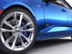 cadillac ct4-v 2020 3D Model