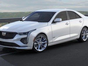 cadillac ct4-v 2020 3D Model