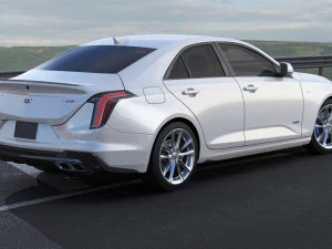 cadillac ct4-v 2020 3D Model