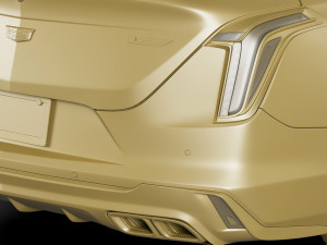 cadillac ct4-v 2020 Modèle 3D