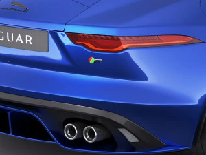 jaguar f-type 2020 3D Model