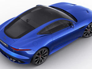 jaguar f-type 2020 3D Model