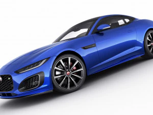 jaguar f-type 2020 3D Model