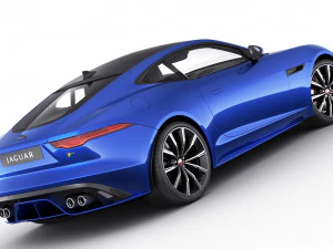 jaguar f-type 2020 3D Model