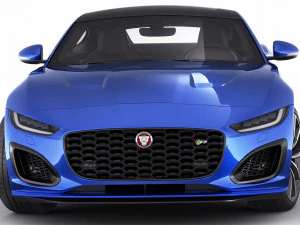jaguar f-type 2020 3D Model