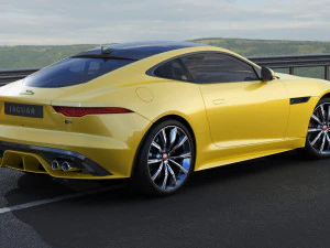 jaguar f-type 2020 3D Model