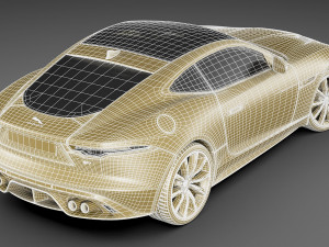 jaguar f-type 2020 3D 모델
