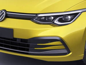 vw golf 2020 3D Model