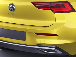 vw golf 2020 3D Model