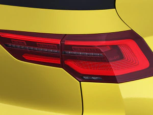 vw golf 2020 3D Model