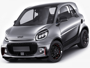 smart eq fortwo 2020 edition one 3D Model