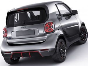 smart eq fortwo 2020 edition one 3D Модель