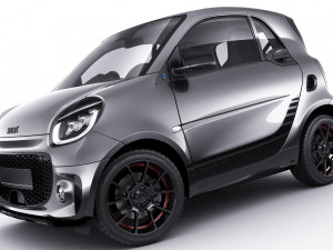 smart eq fortwo 2020 edition one 3D Модель