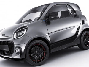 smart eq fortwo 2020 edition one 3D Model