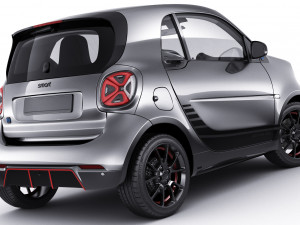 smart eq fortwo 2020 edition one 3D Модель