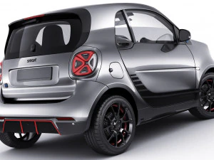 smart eq fortwo 2020 edition one 3D Model