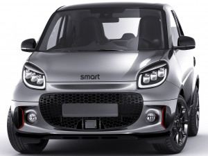 smart eq fortwo 2020 edition one 3D Модель