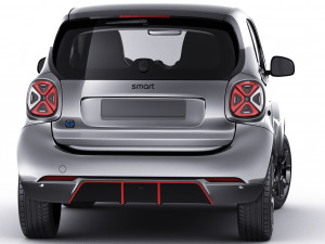 smart eq fortwo 2020 edition one 3D Модель