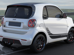 smart eq fortwo 2020 edition one 3D Модель