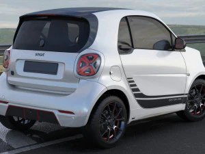 smart eq fortwo 2020 edition one 3D Model