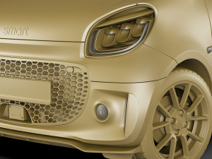 smart eq fortwo 2020 edition one 3D Модель