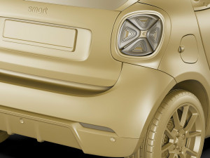 smart eq fortwo 2020 edition one 3D Модель