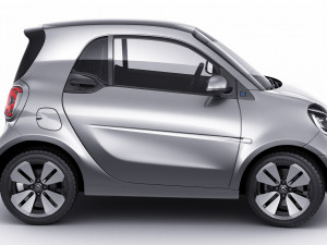 smart eq fortwo 2020 prime coupe 3D Модель