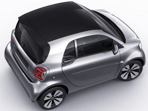 smart eq fortwo 2020 prime coupe 3D Модель