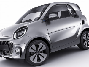 smart eq fortwo 2020 prime coupe 3D Модель